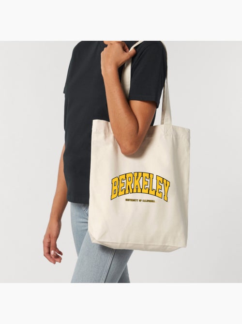 Totebag BERKELEY UNIVERSITY YELLOW - Kiabi