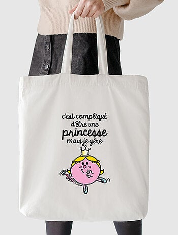Totebag C'EST COMPLIQUÉ D'ÊTRE UNE PRINCESSE