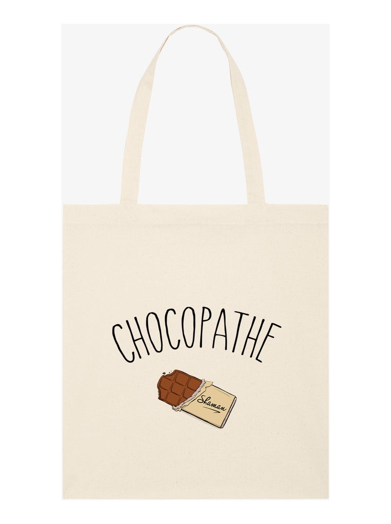 Totebag CHOCOPATHE Beige - Kiabi