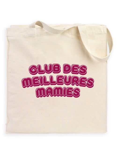 Totebag CLUB DES MEILLEURES MAMIES - Kiabi