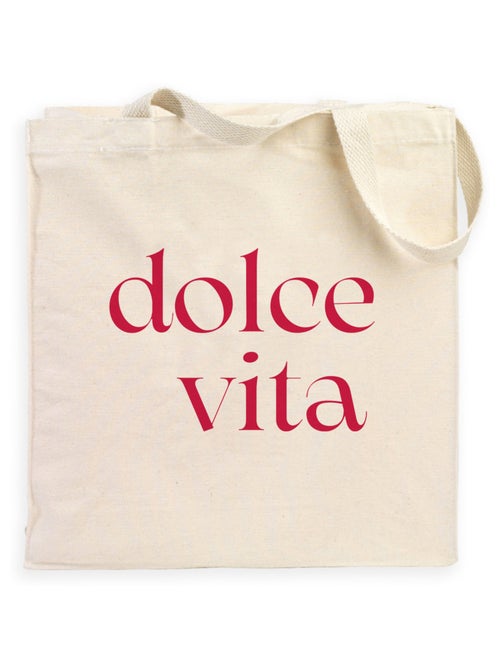 Totebag DOLCE VITA ROUGE - Kiabi