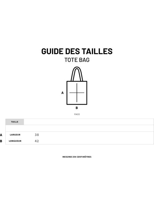 Totebag EYES CLOSED - Kiabi