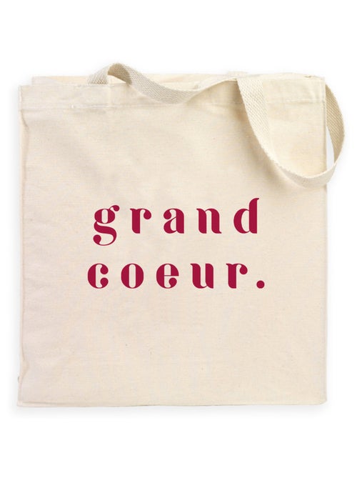 Totebag GRAND COEUR - Kiabi