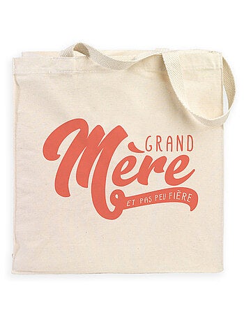 Totebag GRAND MÈRE ET PAS PEU FIÈRE