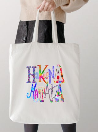 Totebag HAKUNA MATATA COLOR