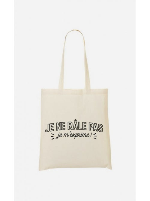 Totebag JE NE RALE PAS - Kiabi