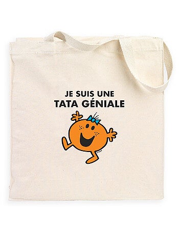 Totebag JE SUIS UNE TATA GENIALE