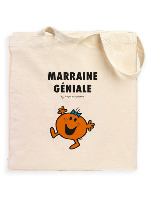 Totebag LA PLUS GÉNIALE DES MARRAINES 2 - Kiabi