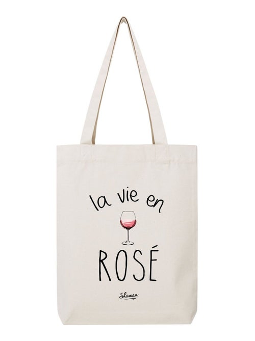 Totebag LA VIE EN ROSE - Kiabi