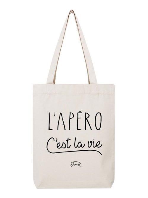 Totebag L'APERO C'EST LA VIE - Kiabi