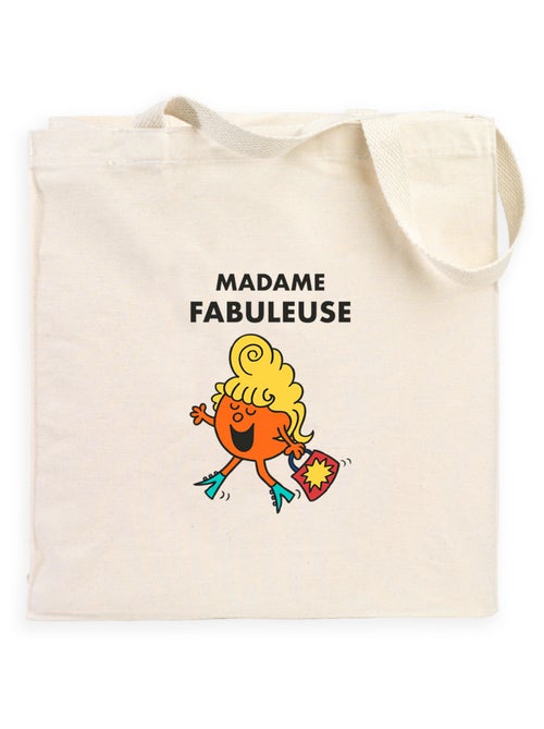 Totebag MADAME FABULEUSE - Kiabi