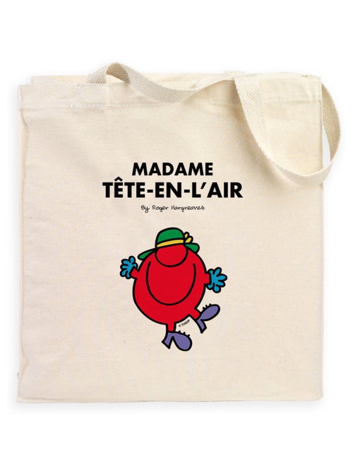 Totebag MADAME TÊTE EN L'AIR - Kiabi