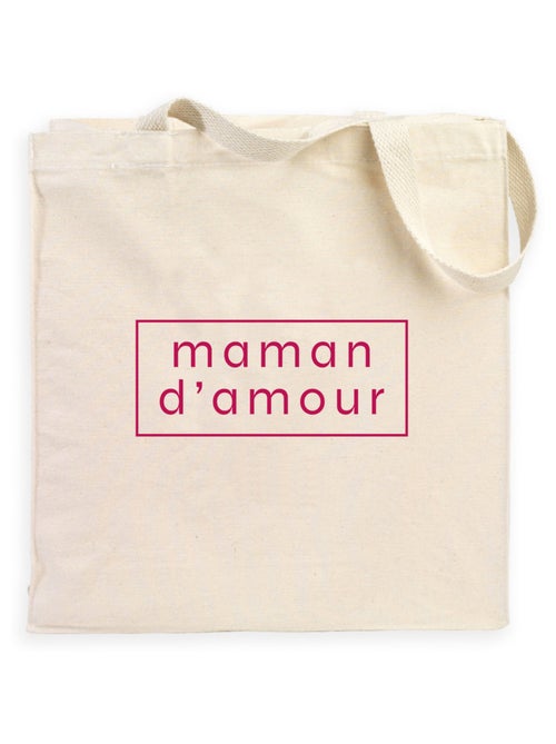 Totebag MAMAN D AMOUR CADRE - Kiabi