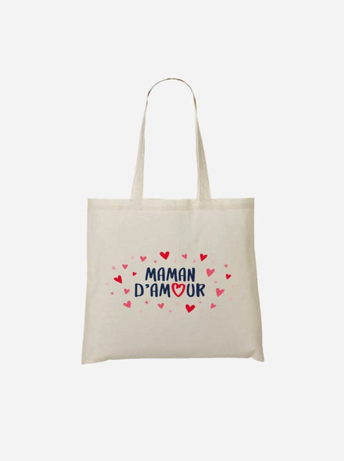 Totebag MAMAN D'AMOUR V2 - Kiabi