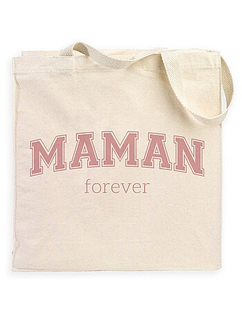Totebag MAMAN FOREVER TYPO USA