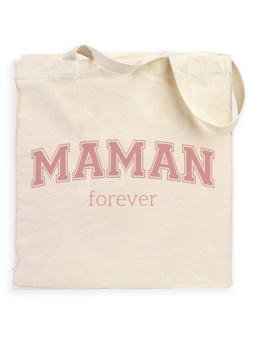 Totebag MAMAN FOREVER TYPO USA - Kiabi Totebag MAMAN FOREVER TYPO USA - Kiabi