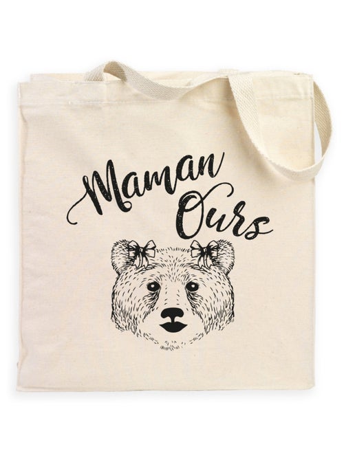 Totebag MAMAN OURS - Kiabi