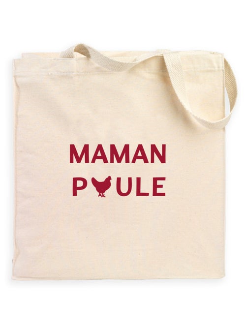 Totebag MAMAN POULE 2 WAF - Kiabi