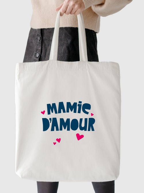 Totebag MAMIE D'AMOUR - Kiabi