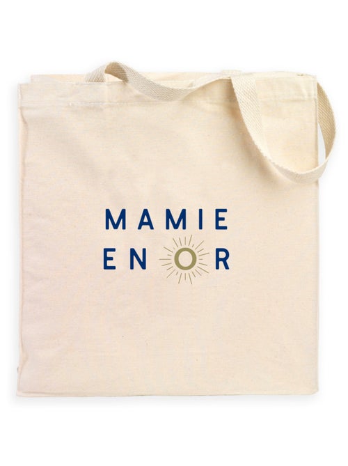 Totebag MAMIE EN OR 2 WAF - Kiabi