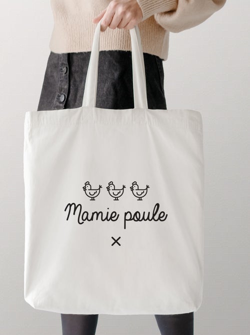 Totebag MAMIE POULE - Kiabi