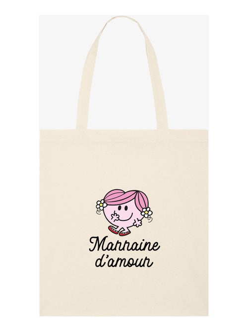 Totebag MARRAINE D AMOUR COEUR - Kiabi