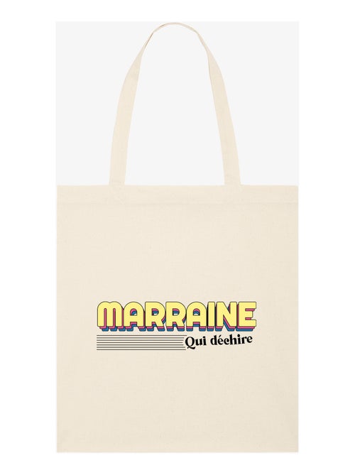 Totebag MARRAINE QUI DÉCHIRE 3 - Kiabi