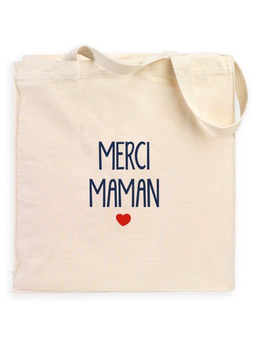 Totebag MERCI MAMAN MPT - Kiabi