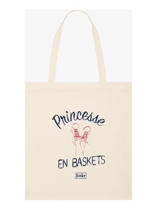 Totebag PRINCESSE EN BASKETS - Kiabi
