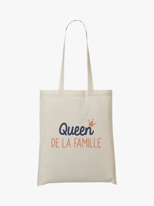 Totebag QUEEN DE LA FAMILLE - Kiabi