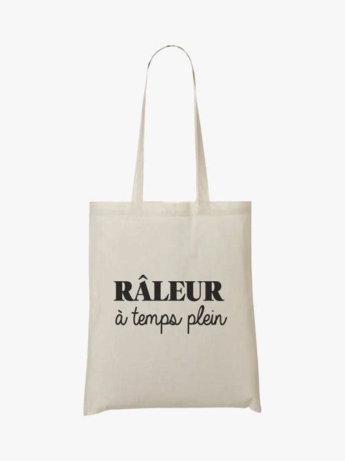 Totebag RALEUR A TEMPS PLEIN - Kiabi
