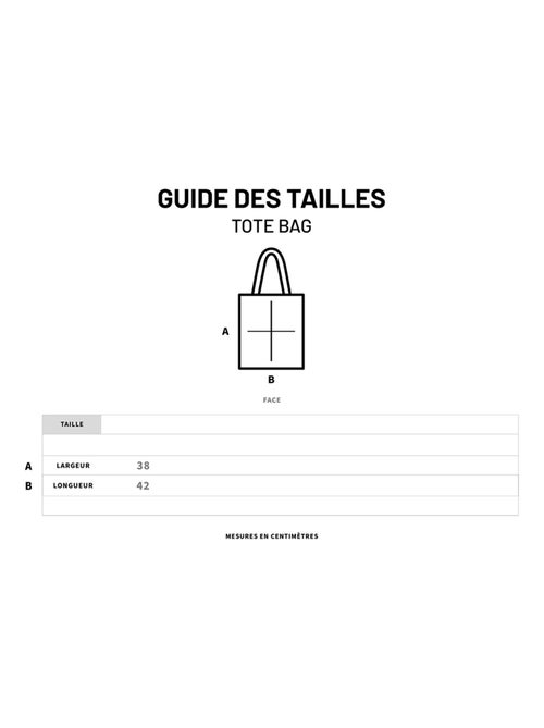 Totebag RECHERCHE SOSIE - Kiabi