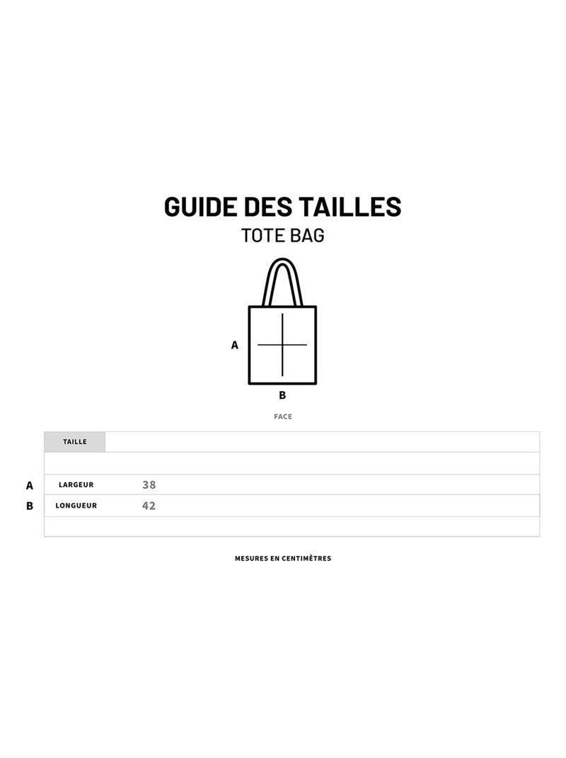 Totebag SOEUR DEFINITION 2 Beige - Kiabi