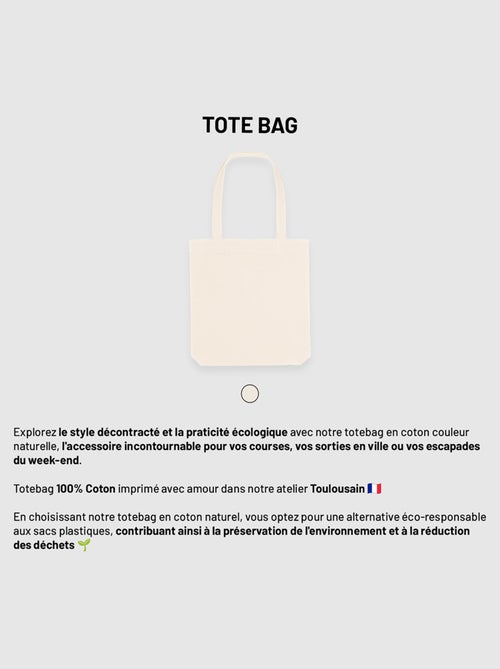 Totebag SOEUR DEFINITION 2 - Kiabi