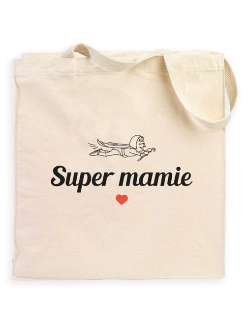 Totebag SUPER MAMIE 2 WAF - Kiabi