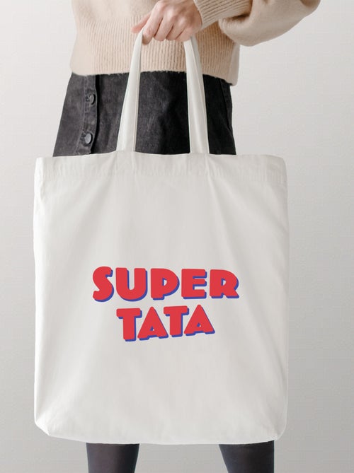 Totebag SUPER TATA 4 - Kiabi