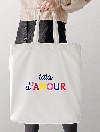 Totebag TATA D'AMOUR COLORÉE WAF