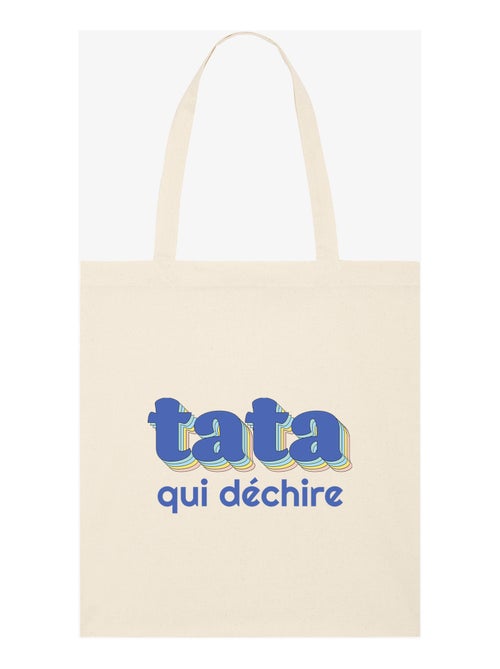 Totebag TATA QUI DÉCHIRE 3 - Kiabi