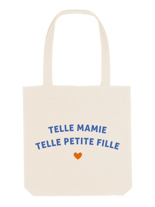 Totebag TELLE MAMIE TELLE PETITE-FILLE WAF - Kiabi