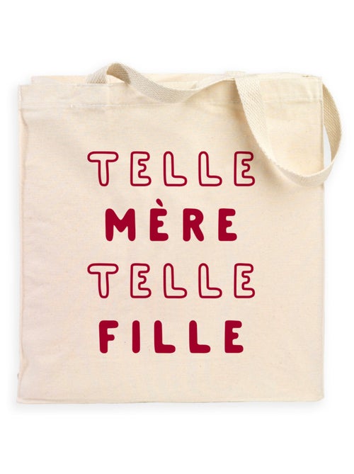 Totebag TELLE MÈRE TELLE FILLE 2 MPT - Kiabi