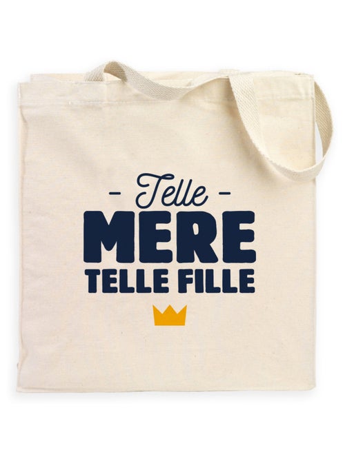 Totebag TELLE MÈRE TELLE FILLE - Kiabi