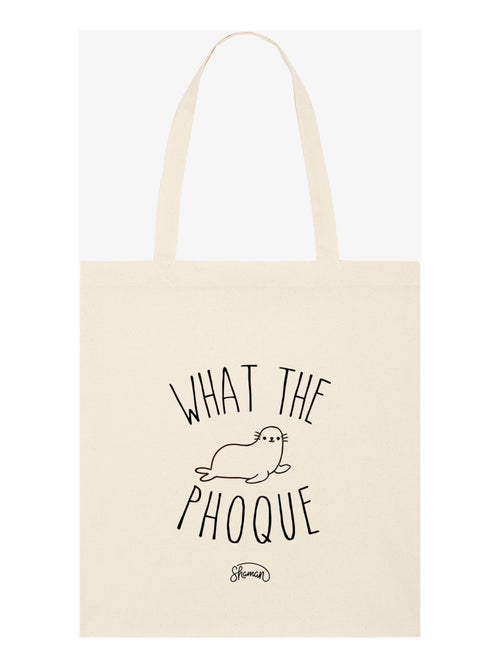 Totebag WHAT THE PHOQUE - Kiabi