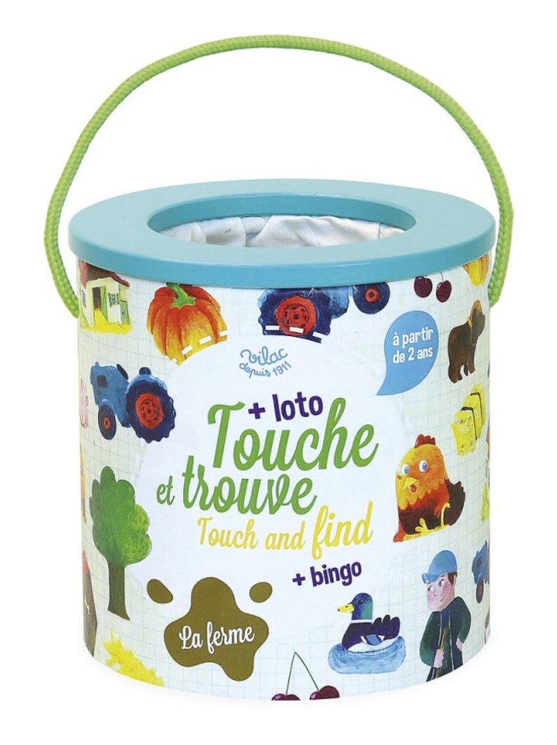 Touche et Trouve La Ferme Bleu - Kiabi
