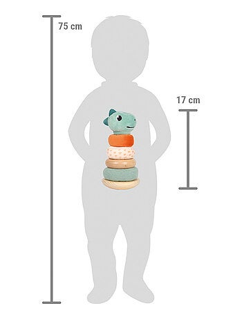 Tour à empiler Dino