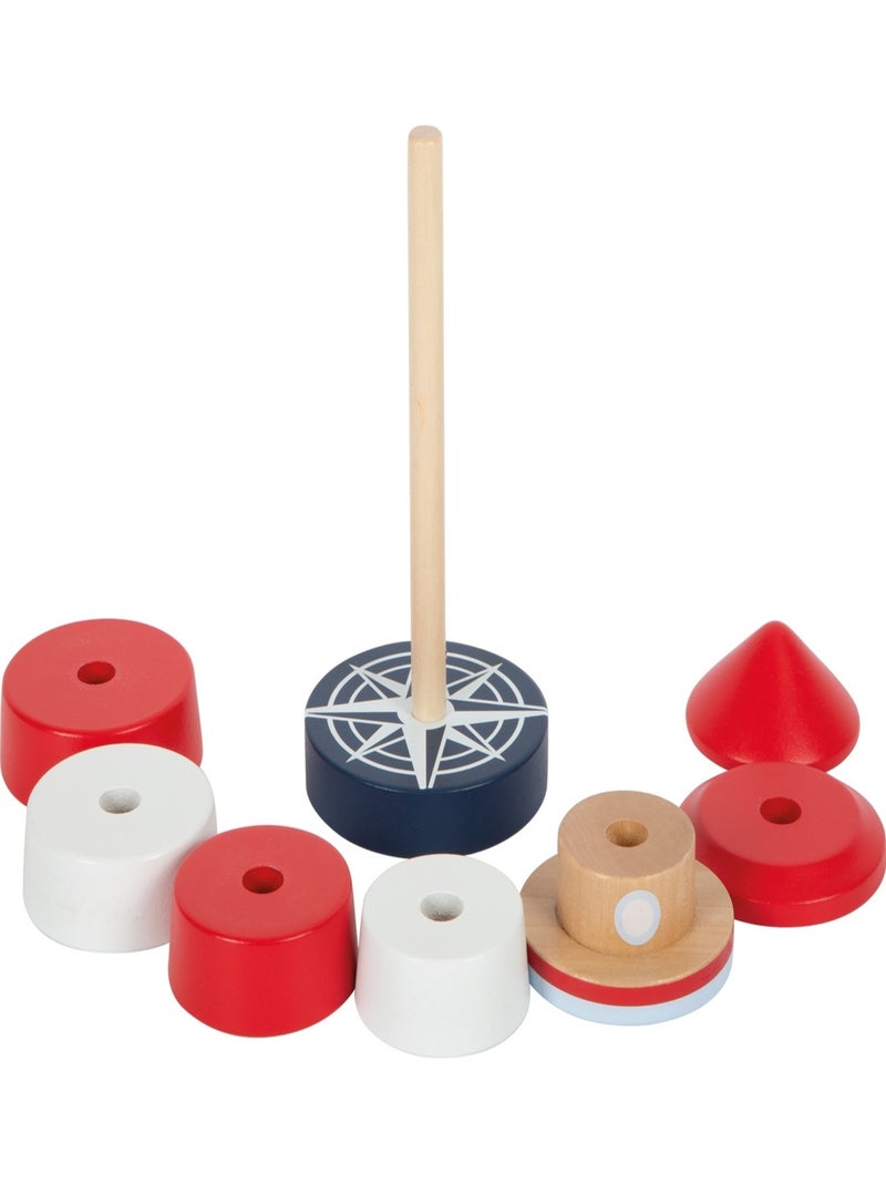 Tour à empiler Phare Grand Océan Rouge - Kiabi