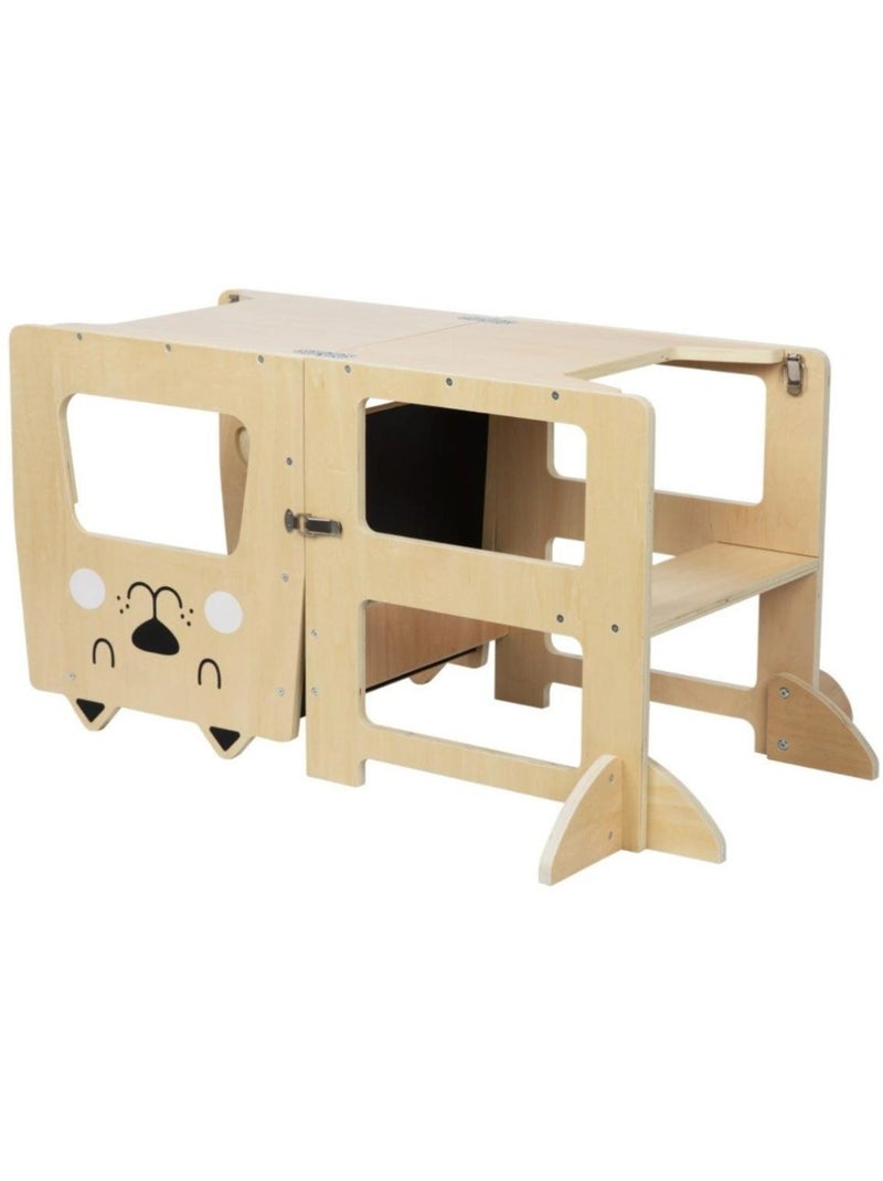 Tour d'apprentissage 3en1 Beige - Kiabi