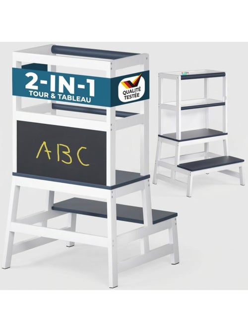 Tour d'apprentissage Barn Montessori 93 × 51 × 50 cm - Kiabi Tour d'apprentissage Barn Montessori 93 × 51 × 50 cm - Kiabi