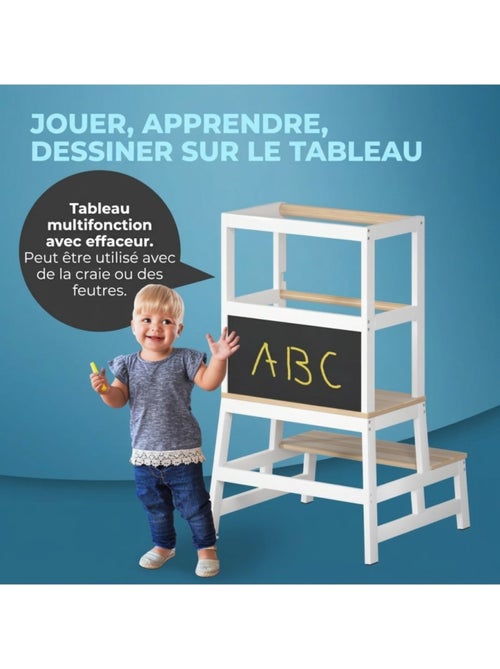 Tour d'apprentissage Barn Montessori 93 × 51 × 50 cm - Kiabi Tour d'apprentissage Barn Montessori 93 × 51 × 50 cm - Kiabi
