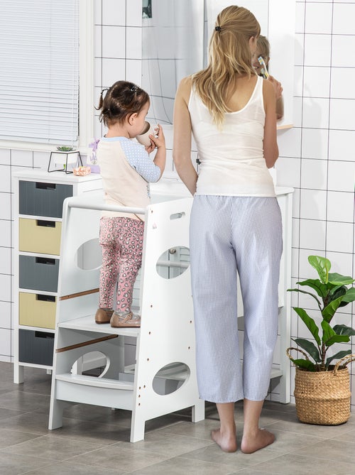 Tour d'apprentissage d'observation pour enfant 3-6 ans blanc - Kiabi