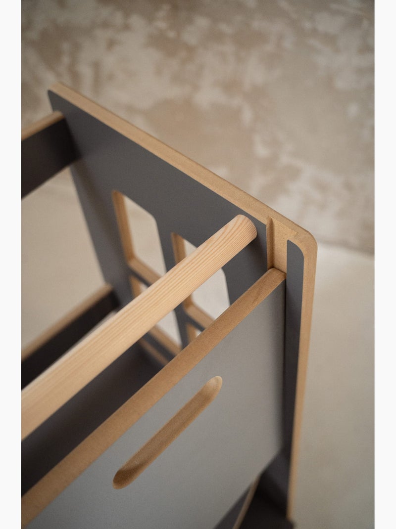 Tour d'apprentissage double safe montessori Gris foncé - Kiabi